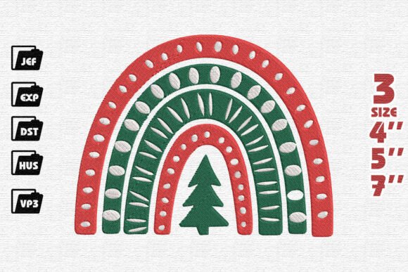Christmas Magic Rainbow Embroidery Review