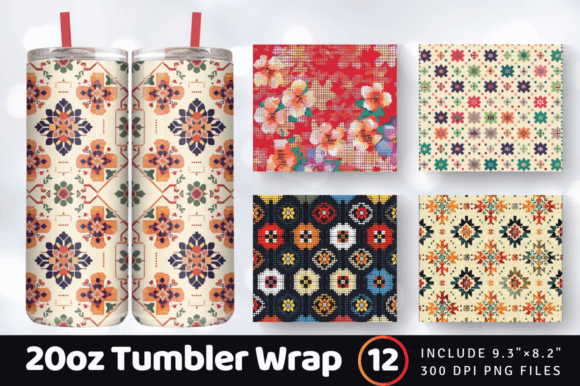 Cross Stitch Embroidery Tumbler Wrap Review