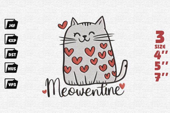 Feline Valentine Embroidery Review