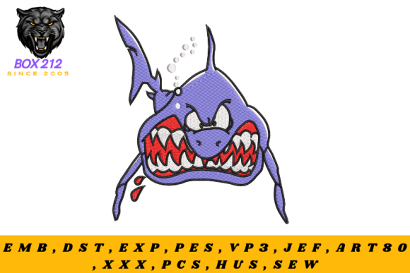 Fierce Shark Embroidery Design Review