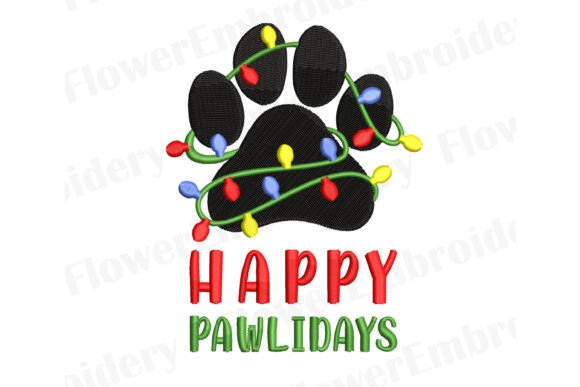 Happy Pawlidays Embroidery Review for Seasonal Use