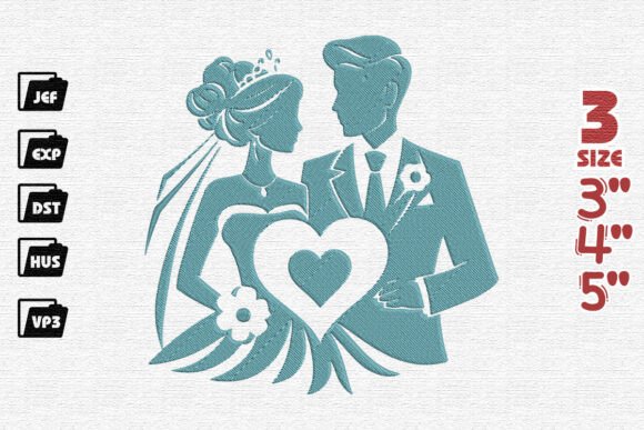 Heartfelt Romance Embroidery