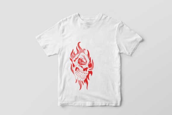 Skull Face Embroidery Design Review